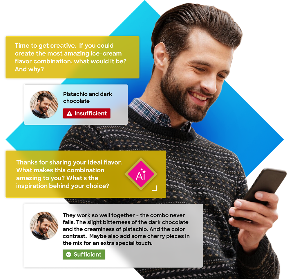 QProbe AI tool by Toluna Start for enhancing qualitative insights in quantitative research